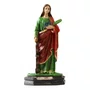 Imagem de Santa Catarina de Resina Nacional - 12 cm
