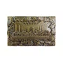 Imagem de Santa Ceia em Mármore com Pintura em Bronze - 9 cm x 15 cm
