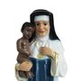 Imagem de Santa Dulce dos Pobres com Menino no Colo - 30 cm 