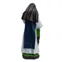 Imagem de Santa Dulce dos Pobres com Criança em Pé de Resina Nacional - 29 cm
