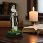 Imagem de Santa Edwiges de Resina Nacional - 12 cm