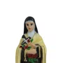 Imagem de Santa Teresinha de Resina Nacional - 12 cm