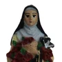 Imagem de Santa Teresinha de Resina Nacional - 15 cm