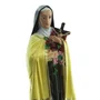 Imagem de Santa Teresinha de Resina Nacional - 15 cm