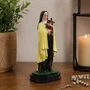 Imagem de Santa Teresinha de Resina Nacional - 15 cm