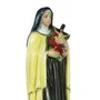 Imagem de Santa Teresinha de Resina Nacional - 22 cm