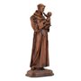 Imagem de Santo Antônio de Resina Efeito Madeira - 105 cm