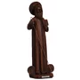 Imagem de São Bento de Resina Efeito Madeira - 30 cm