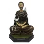 Imagem de São Francisco Meditando de Resina Nacional  - 20 cm