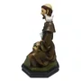 Imagem de São Francisco Meditando de Resina Nacional  - 20 cm