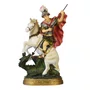 Imagem de São Jorge de Resina Importada - 20 cm