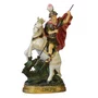 Imagem de São Jorge de Resina Importada - 20 cm