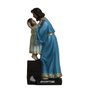 Imagem de São José Afetuoso Menino Jesus de Resina Nacional - 20 cm