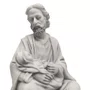 Imagem de São José Com Menino Jesus Colo em Mármore - 22 cm