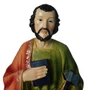 Imagem de São Judas Tadeu com Machado de Resina Importada 40 cm