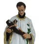 Imagem de São Luís Gonzaga de Resina Nacional- 30 Cm