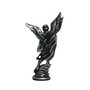 Imagem de São Miguel Arcanjo Metal Prata Velho - 7,5 cm