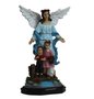 Imagem do Anjo da Guarda Azul de Resina Nacional - 28 cm