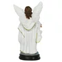 Imagem do Anjo da Guarda Branco de Resina Nacional - 20 cm Imagem do Anjo da Guarda Branco de Resina Nacional - 20 cm