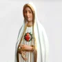 Imagem do Imaculado Coração de Fátima de Resina Nacional - 67 cm