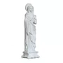 Imagem do Imaculado Coração de Maria de Mármore Branco - 57 cm