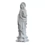 Imagem do Imaculado Coração de Maria de Mármore Branco - 57 cm