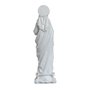 Imagem do Imaculado Coração de Maria de Mármore Branco - 57 cm
