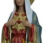 Imagem do Imaculado Coração de Maria de Resina Linha Premium - 30 cm
