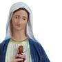 Imagem do Imaculado Coração de Maria de Resina Nacional - 1,05 mt
