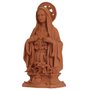 Imagem do Imaculado Coração de Maria em Terracota Resinada - 30 cm