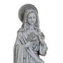 Imagem do Imaculado Coração de Maria Mármore - 57 cm