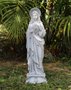 Imagem do Imaculado Coração de Maria Mármore - 57 cm