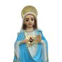 Imagem do Imaculado Coração de Maria Resina Nacional - 7 cm 