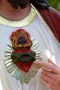 Imagem do Sagrado Coração de Jesus de Resina Nacional - 110 cm