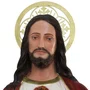 Imagem do Sagrado Coração de Jesus de Resina Nacional - 110 cm