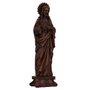 Imagem do Sagrado Coração de Jesus de Resina Nacional Efeito Madeira - 57 cm