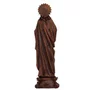 Imagem do Sagrado Coração de Jesus de Resina Nacional Efeito Madeira - 57 cm