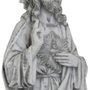 Imagem do Sagrado Coração de Jesus de Mármore - 57 cm