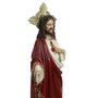 Imagem do Sagrado Coração de Jesus Resina Nacional - 65 cm