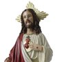 Imagem do Sagrado Coração de Jesus Resina Nacional - 65 cm