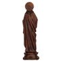 Imagem do Sagrado Coração de Jesus de Resina Nacional Efeito Madeira - 57 cm