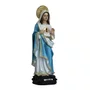 Imagem Imaculado Coração de Maria de Resina Nacional - 28 cm