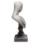 Imagem Busto Imaculado Coração de Maria em Mármore - 26 cm