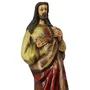 Imagem do Sagrado Coração de Jesus em Madeira - 57 cm
