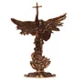 Imagem de Metal Arcanjo São Miguel Bronze - 11 cm