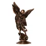 Imagem de Metal Arcanjo São Miguel Bronze - 7,5 cm