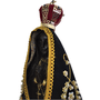 Imagem Nacional de Resina Nossa Senhora Aparecida com Led 37cm