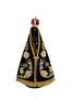 Imagem Nacional de Resina Nossa Senhora Aparecida com Led 37cm