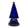 Imagem de Nossa Senhora Aparecida Azul em Acrílico com Base - 12 cm