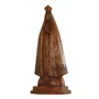 Imagem Nossa Senhora Aparecida Madeira Natural - 59 cm